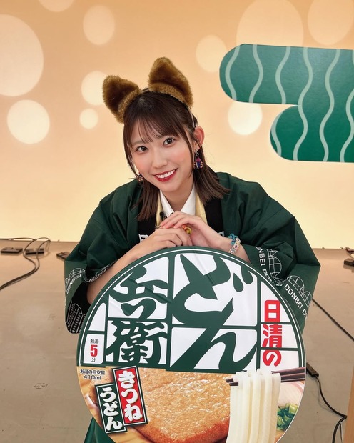 青木莉樺（写真は青木莉樺の公式インスタグラムから）※所属事務所に掲載許諾をもらってます