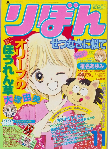 『姫ちゃんのリボン』〈水沢 （みずさわ めぐみ・著〉　(C)りぼん1990年11月号／集英社