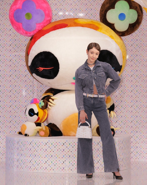 トリンドル玲奈　(C)LOUIS VUITTON