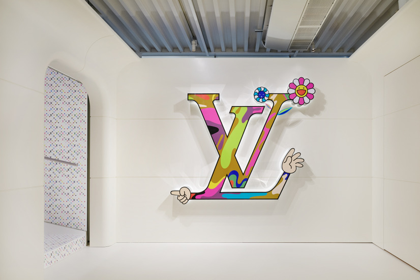 1月26日まで開催中のルイ･ヴィトン×村上隆ポップアップストア　(C)LOUIS VUITTON
