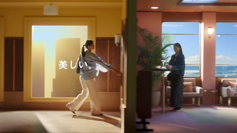 ユニクロの新TVCM「LifeとWear/ジーンズホテル/WOMEN」