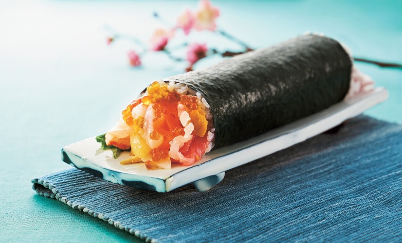 [ 東武限定 ]【魚力】地下2階3番地豪華な海鮮恵方巻　3,990円〈予約・販売予定20点〉