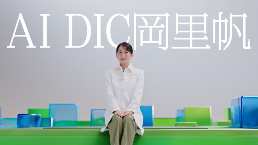 「AI DIC岡里帆 登場」篇