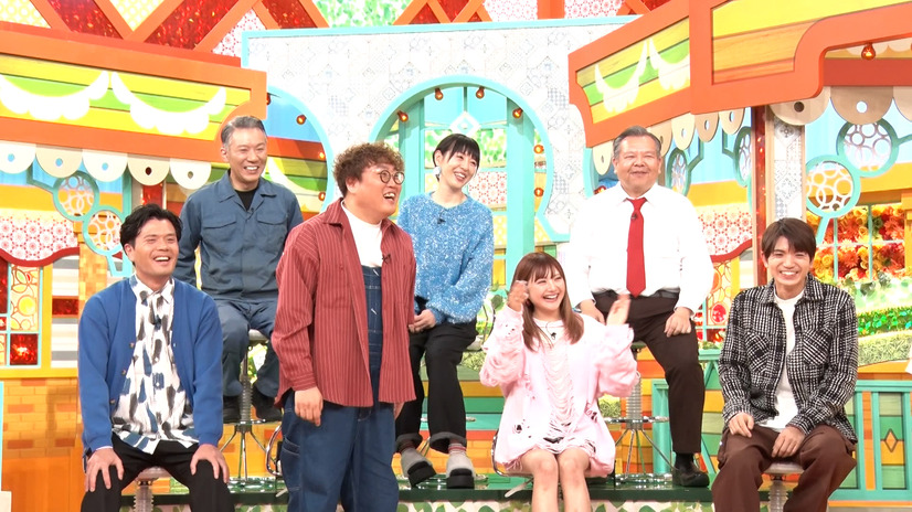 （前列左から）マユリカ／阪本、中谷、安斉かれん、SixTONES・髙地優吾　（後列左から）モンスターエンジン・西森洋一、宇都宮まき、今別府直之（ｃ）ＭＢＳ