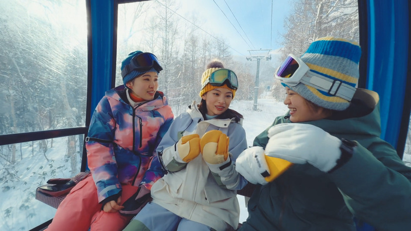 JR SKISKI 新CM「白と熱。女子篇」