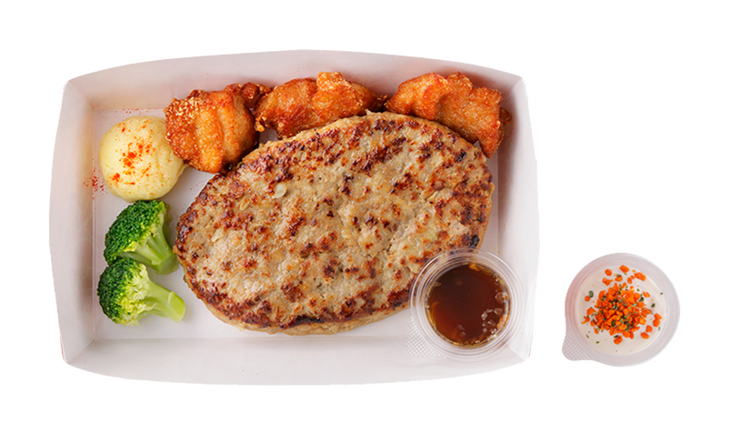テイクアウト_タルタルザンギ＆ハンバーグステーキL