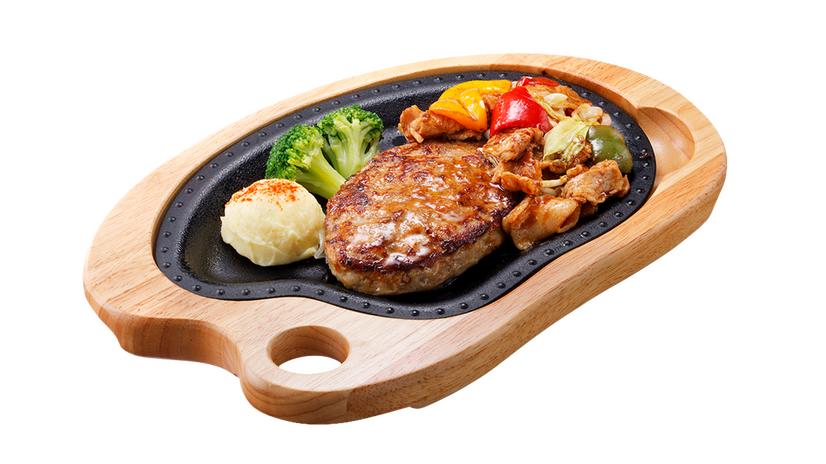 回鍋肉＆ハンバーグステーキ-S