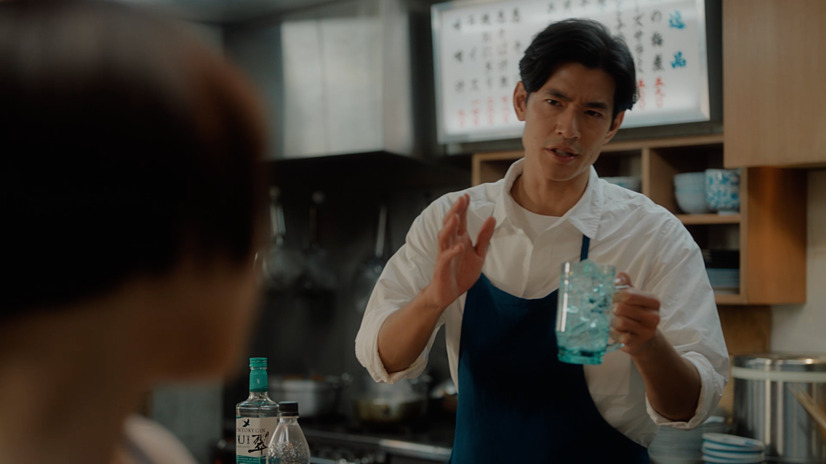 杉咲花と中島歩が出演する「新！居酒屋シリーズ開店！新！翠っきりさわや香」篇