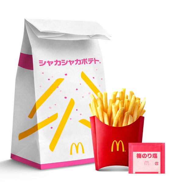 シャカシャカポテト　梅のり塩味(ポテト単品 +40円～)