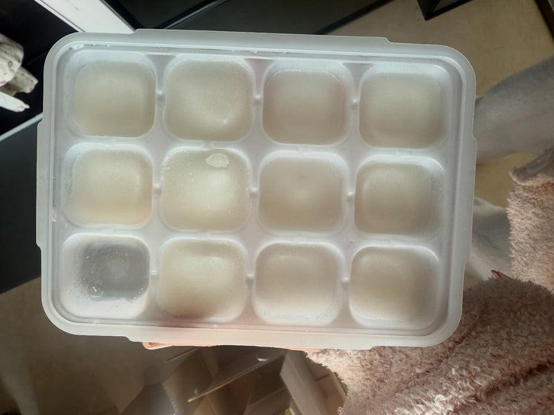 にこりちゃんの離乳食（写真は西野未姫の公式ブログから）