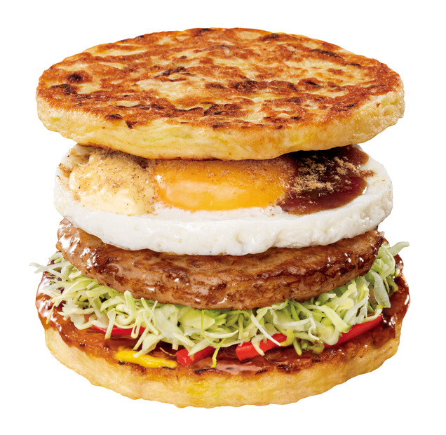 お好み焼きバーガー