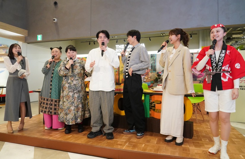 「王様のブランチ30年目突入！SPイベント in MIYASHITA PARK」【写真：竹内みちまろ】