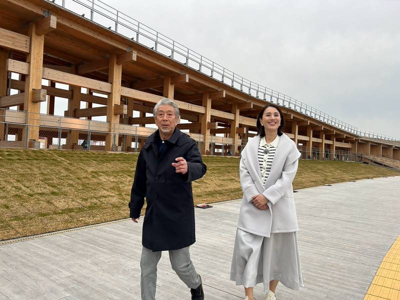 テキトーCMでPR！？高田純次＆遼河はるひ、開幕直前「大阪・関西万博」へ