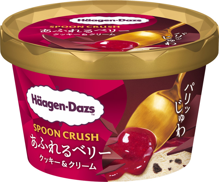 ミニカップ SPOON CRUSH『あふれるベリー クッキー＆クリーム』