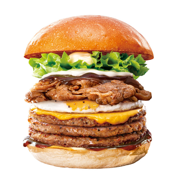 キング牛カルビ たまてり絶品チーズバーガー(1,390円)