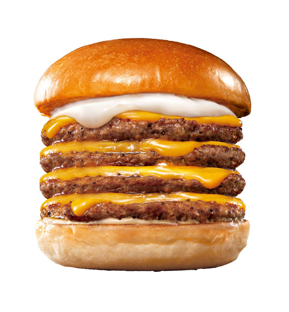 キング 絶品チーズバーガー(1,390円)