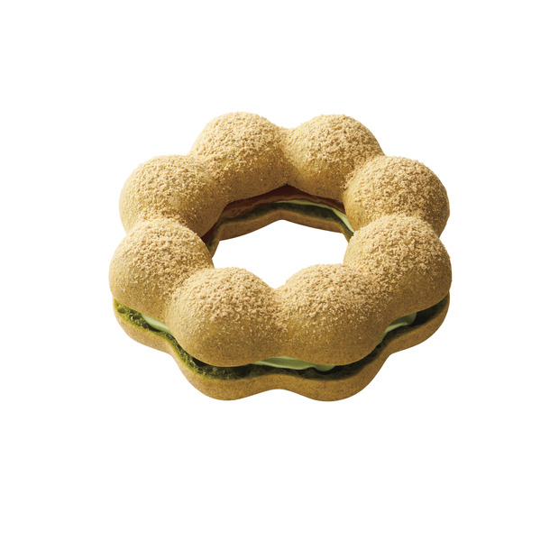 ポン・デ・宇治抹茶 黒糖わらびもち（テイクアウト 237円, イートイン 242円）