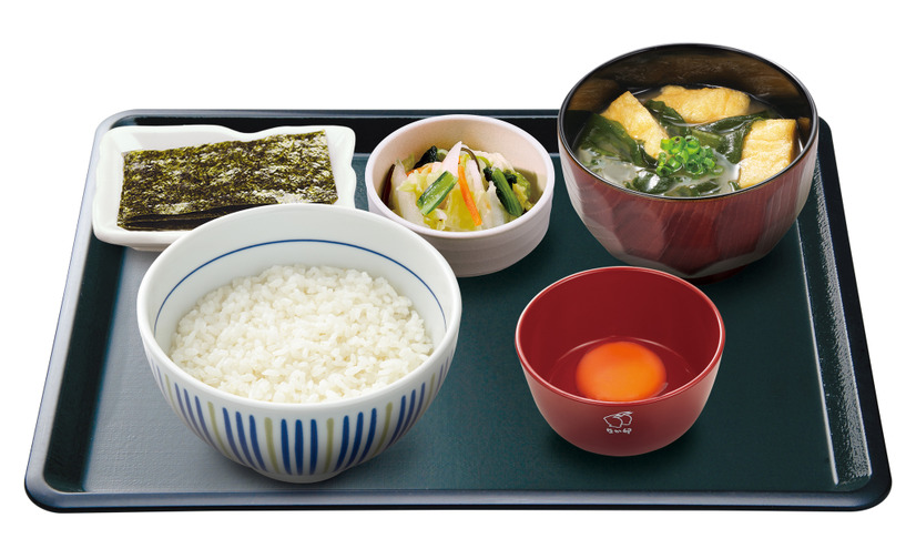 こだわり卵朝食 290円(税込)