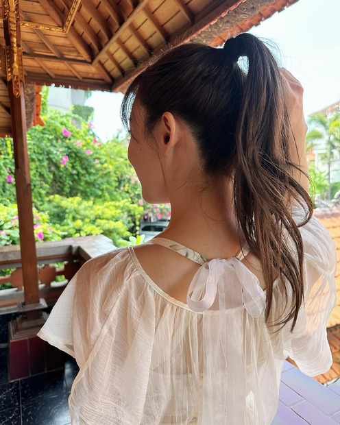 鎌田菜月（写真は鎌田菜月の公式インスタグラムから）※所属事務所に掲載許諾をもらってます