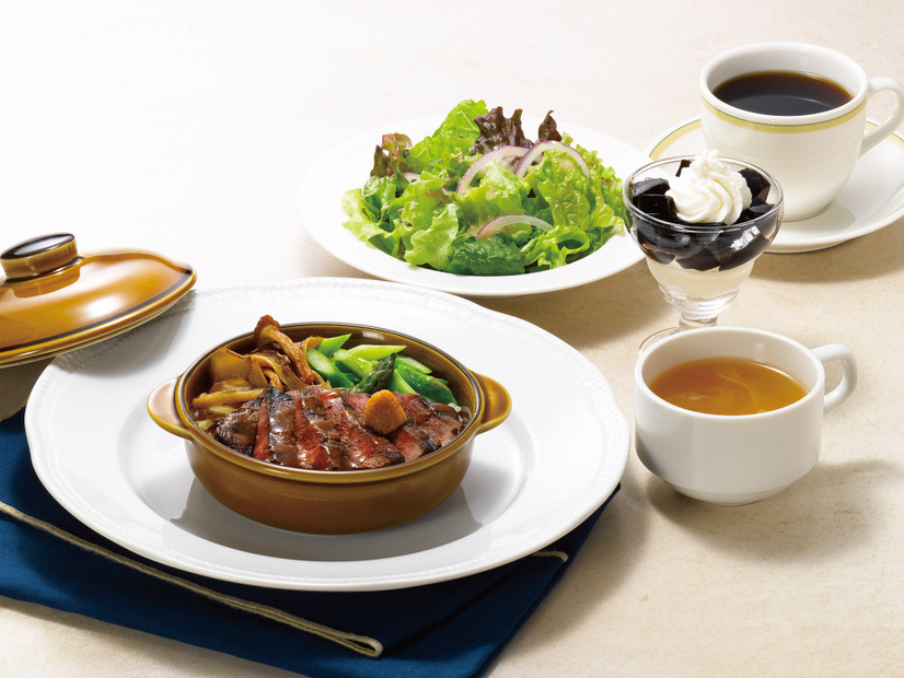 黒毛和牛ステーキご飯スペシャルランチ　2,680円（税込 2,948円）