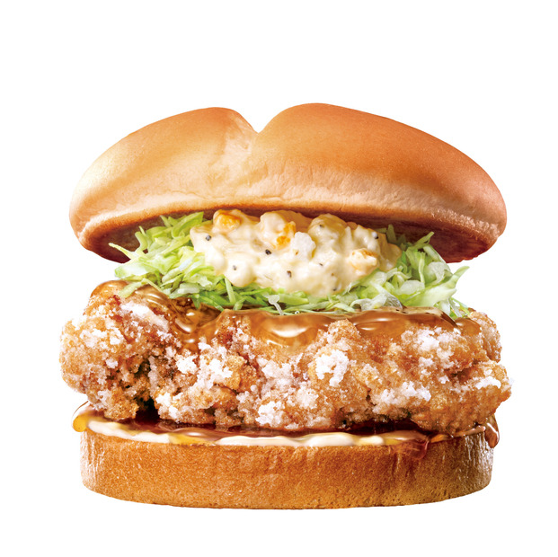 タルタルチキン 竜田バーガー（価格：490円）
