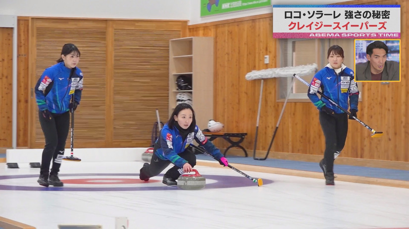 『ABEMAスポーツタイム』　（C）AbemaTV,Inc.