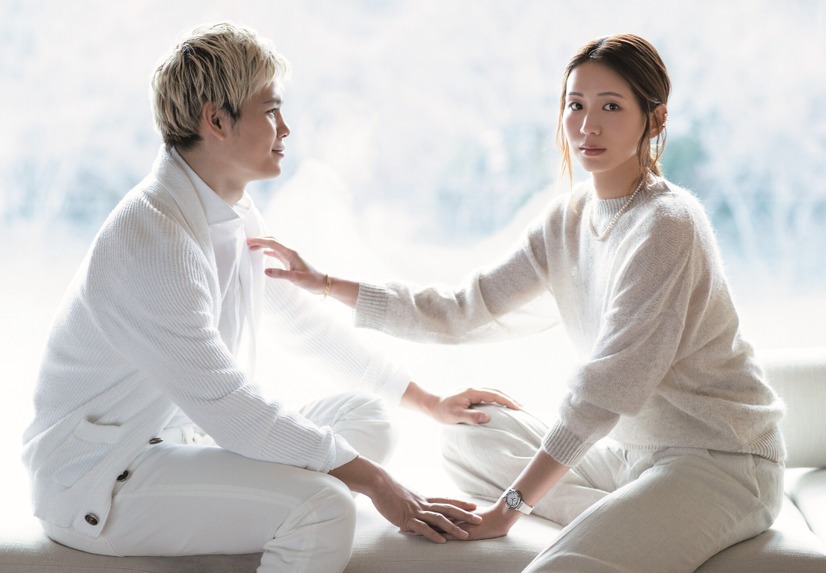 『家庭画報』5月号に出演する西田有志＆古賀紗理那（撮影／浅井佳代子）