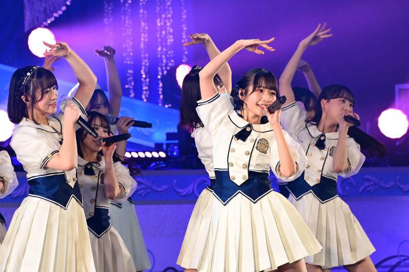 8周年記念ライブ『STU48 8周年記念特別対バン No Border ～Synergy～』HKT48コラボ　（C）STU