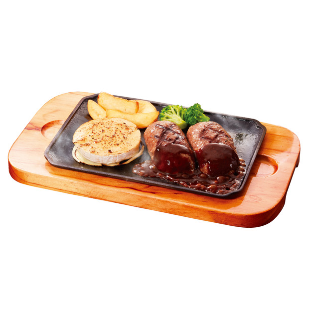 カマンベール大俵ハンバーグ　　200g（税込1,595円）