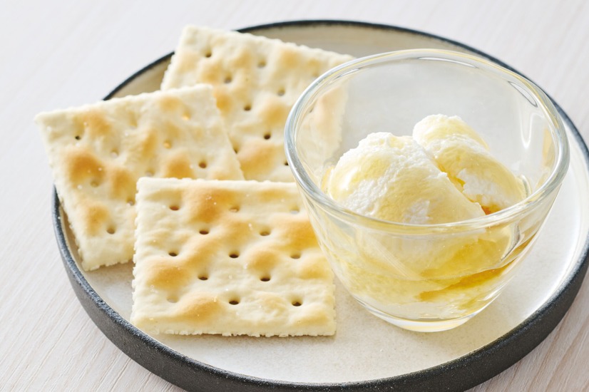 はちみつレモンのクリームチーズカナッペ