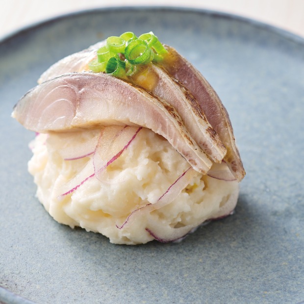 炙り〆さばの和風ポテトサラダ
