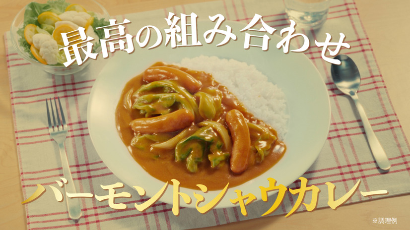 シャウエッセン(R)×バーモントカレーコラボムービー「なんで15」篇