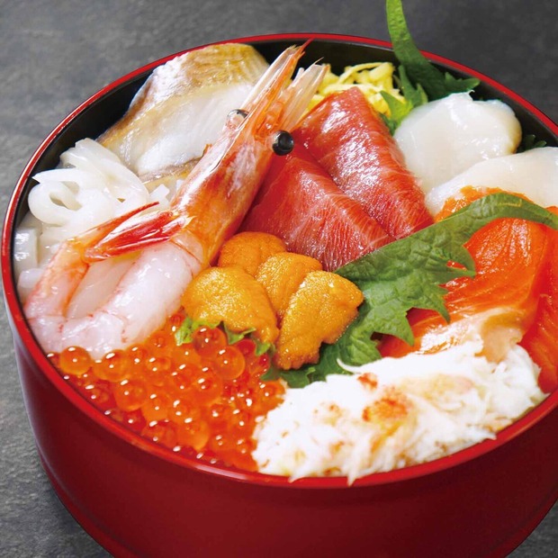 ［函館］朝市食堂函館ぶっかけ／豪華朝市ぶっかけ（１折）4,320円