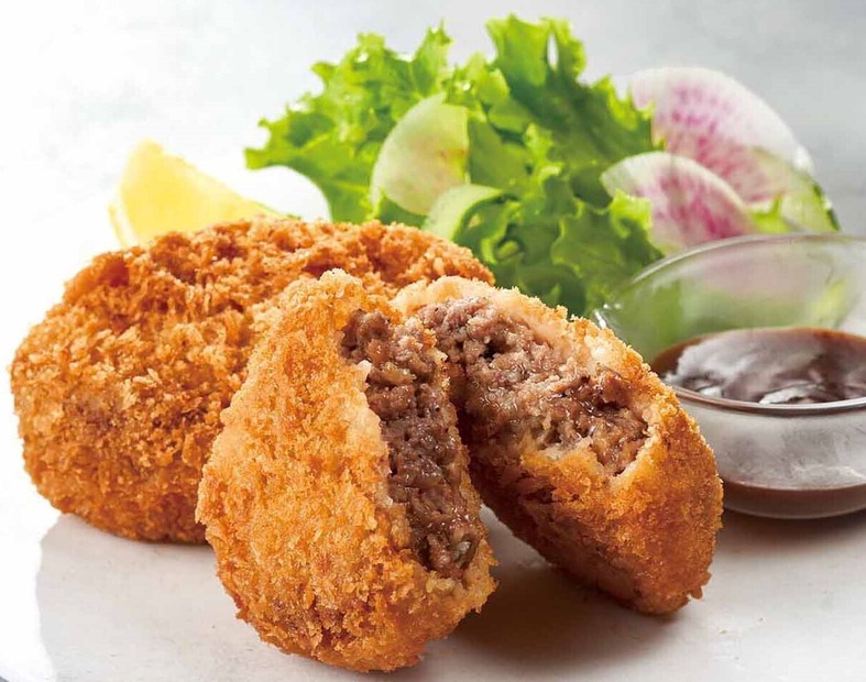 ［幕別］木川商店／黒毛和牛メンチカツ（１個）594円