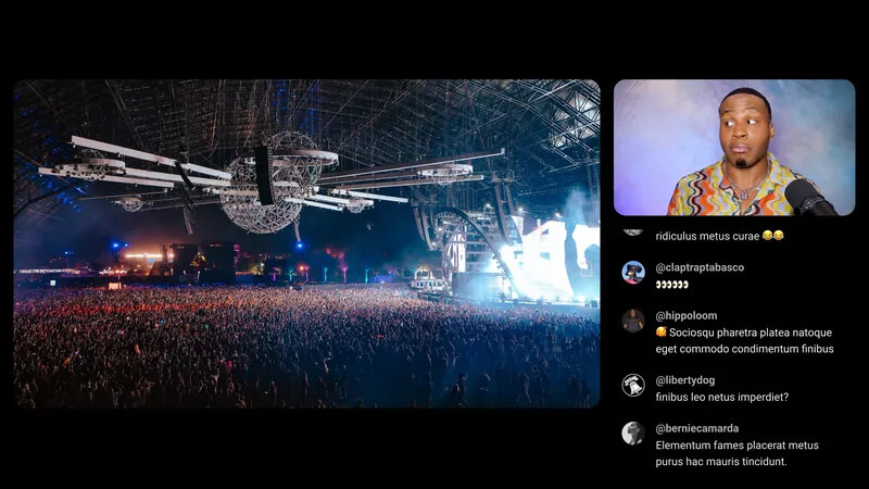 YouTubeでライブ配信される音楽フェスティバル「コーチェラ2025」
