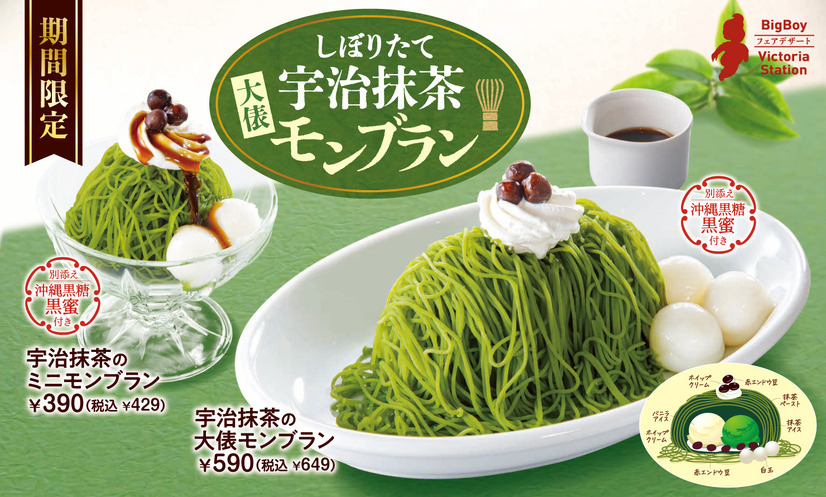 宇治抹茶の大俵モンブラン
