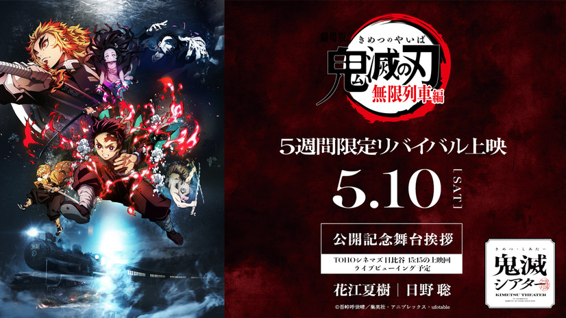 『劇場版「鬼滅の刃」無限列車編』舞台挨拶　(C)吾峠呼世晴／集英社・アニプレックス・ufotable