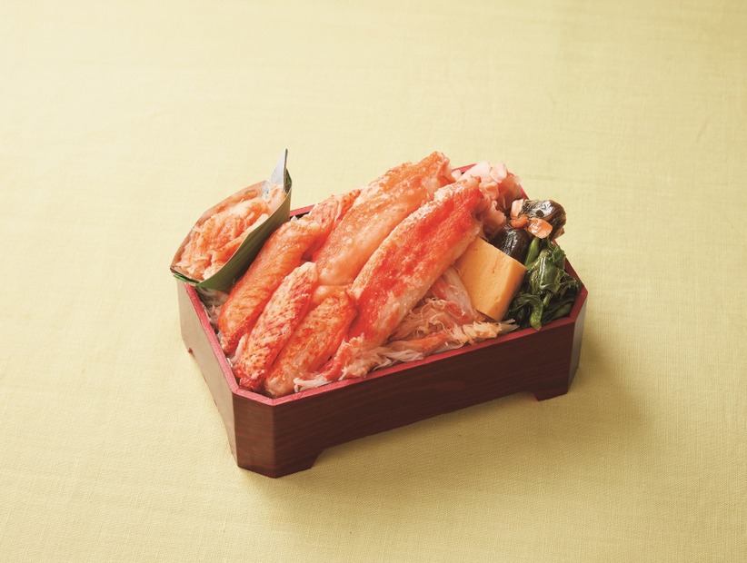 鱗幸食品「タラバ・毛ガニ味比べ弁当」3,240円