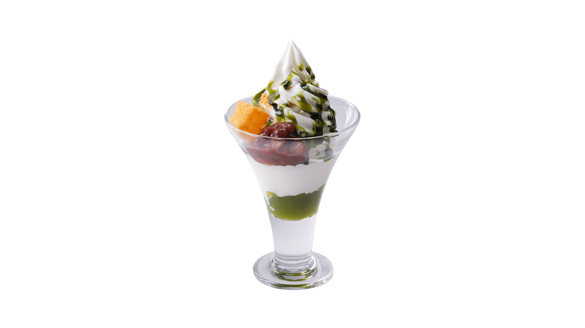抹茶サンデー 490円（税込）