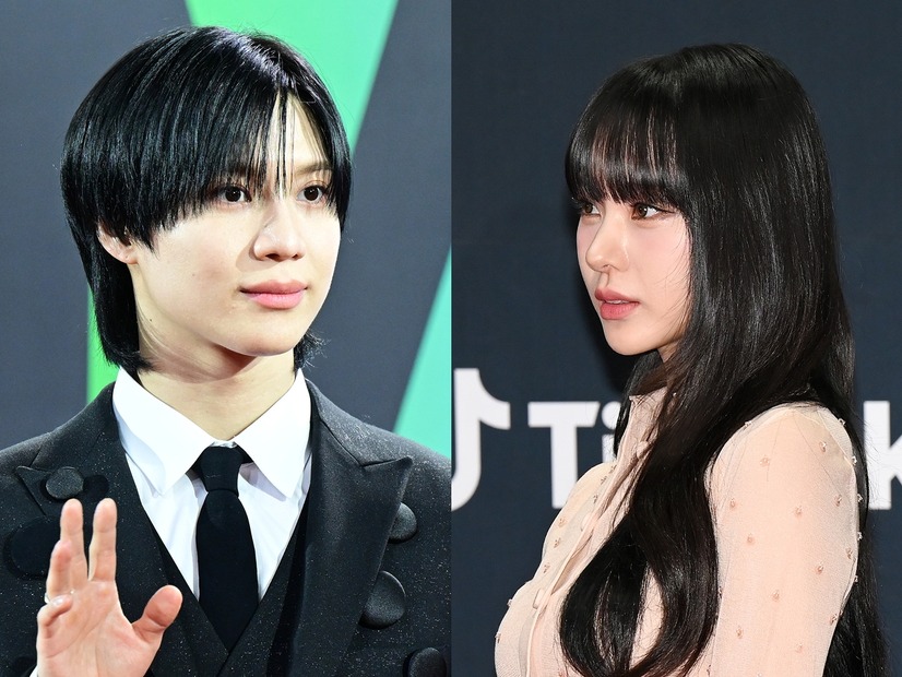 抱き合い写真拡散も…SHINee・テミン、美人ダンサーとの熱愛説を否定「親しい同僚の関係」