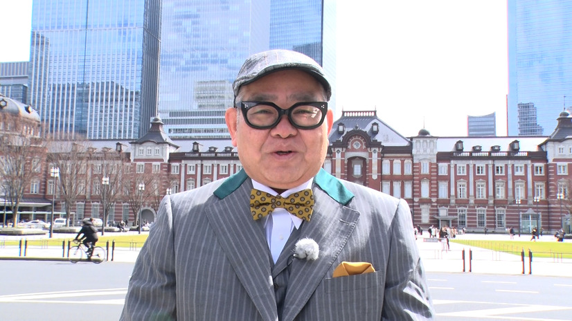『Live News イット！』「兵動大樹の今昔さんぽ」の東京編　（C）フジテレビ