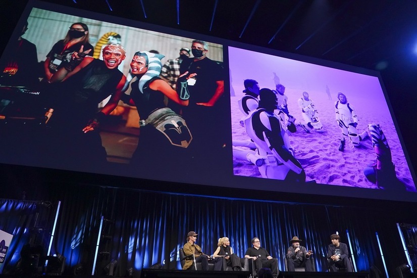 『スター・ウォーズ：アソーカ』のステージイベント　（C）2025 Lucasfilm Ltd.　（C）2025 Getty Images