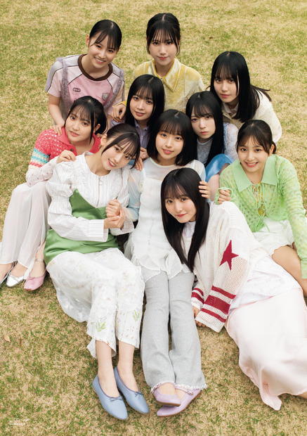 「B.L.T.2025年6月号」ローソンエンタテインメント購入特典ポスター【日向坂46　五期生　両面ポスター1枚】裏