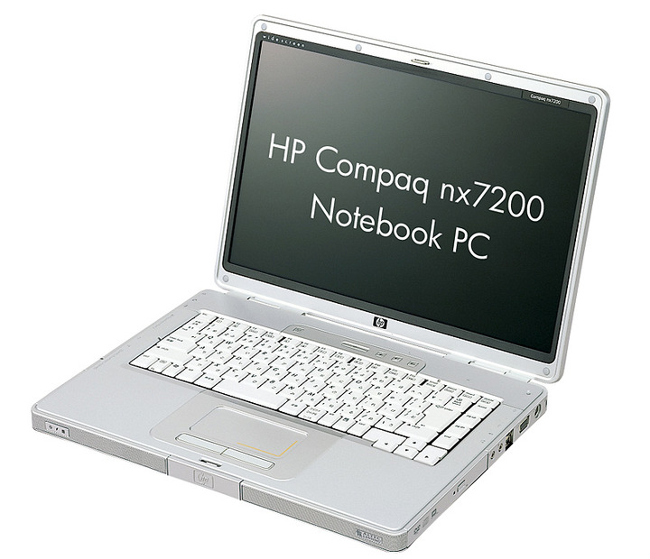 HP Compaq nx7200 Notebook PCシリーズ