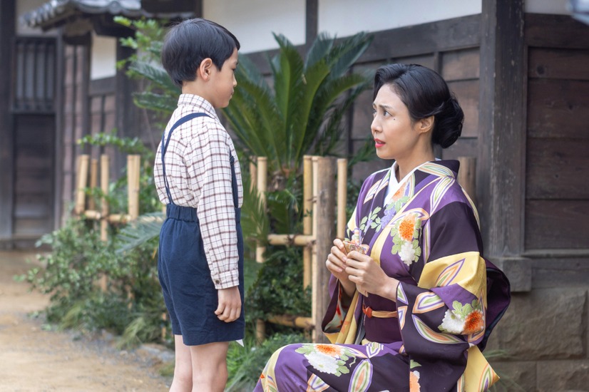 朝ドラ『あんぱん』登美子役の松嶋菜々子　（C）NHK