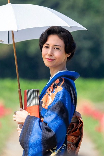 朝ドラ『あんぱん』登美子役の松嶋菜々子　（C）NHK