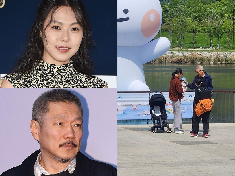 出産した“不倫関係”の女優（43）は赤ちゃんを抱き…妻と離婚できない韓国映画監督と「3人」の姿が目撃