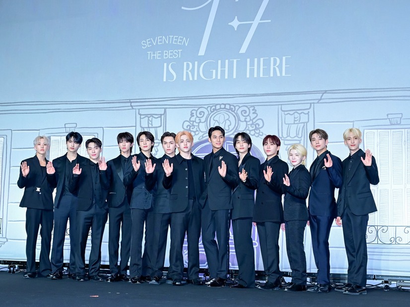 SEVENTEEN、本日（25日）より東京でポップアップストア開催！“巨大ボンボンイ”フォトスポットも登場