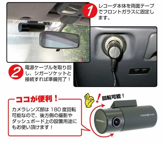 自動車への取り付け方法