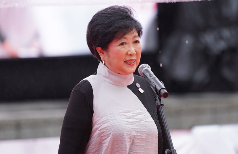 小池百合子東京都知事【写真：竹内みちまろ】